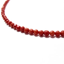 Load image into Gallery viewer, red sea bamboo long necklace