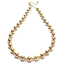 Load image into Gallery viewer, gold bubblegum necklace