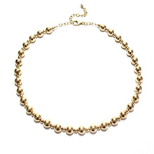 Load image into Gallery viewer, gold bubblegum necklace