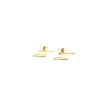 Load image into Gallery viewer, lightning bolt stud earrings