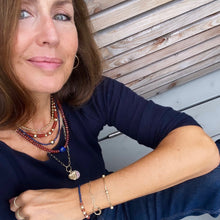 Load image into Gallery viewer, lapis lazuli &amp; red jasper bracelet