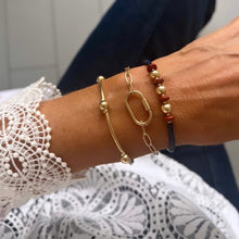 Load image into Gallery viewer, lapis lazuli &amp; red jasper bracelet