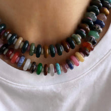 Load image into Gallery viewer, forest tapestry chunky necklace