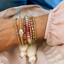 Load image into Gallery viewer, large faceted beads bracelet