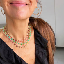 Load image into Gallery viewer, tourmaline drop necklace
