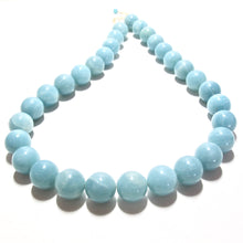 Load image into Gallery viewer, mega chunky amazonite bubblegum necklace