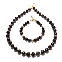 Load image into Gallery viewer, garnet bubblegum bracelet
