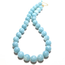 Load image into Gallery viewer, mega chunky amazonite bubblegum necklace