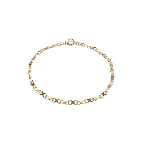 infinity chain bracelet