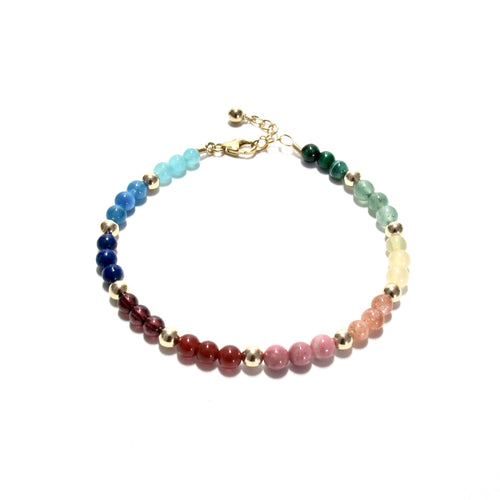 mini rainbow bracelet