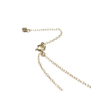 gold bow necklace