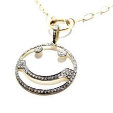 Load image into Gallery viewer, charm changer paperclip necklace &amp; smiley