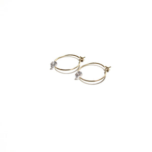 sparkle small hoops