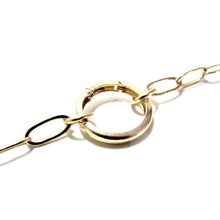 Load image into Gallery viewer, charm changer paperclip necklace &amp; white heart