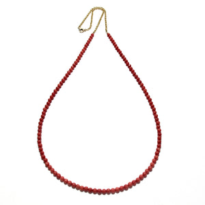 red sea bamboo long necklace