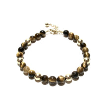 Load image into Gallery viewer, tigers eye bubblegum bracelet