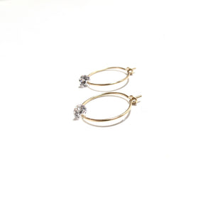 sparkle small hoops