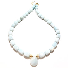 Load image into Gallery viewer, amazonite nugget necklace