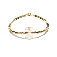 Load image into Gallery viewer, mother of pearl bow bracelet
