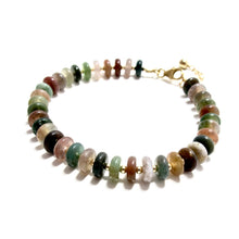 Load image into Gallery viewer, mixed indian agate bracelet
