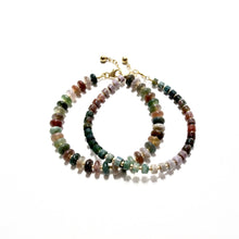 Load image into Gallery viewer, mixed indian agate bracelet