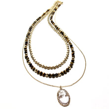 Load image into Gallery viewer, mini tigers eye necklace