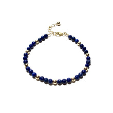 Load image into Gallery viewer, mini lapis lazuli bracelet