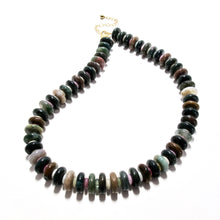 Load image into Gallery viewer, forest tapestry chunky necklace