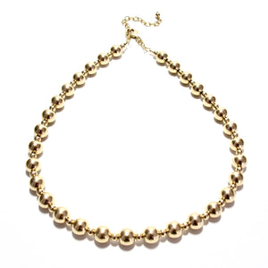 gold bubblegum necklace