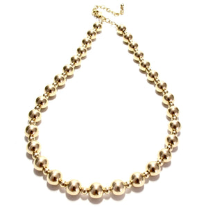 gold bubblegum necklace