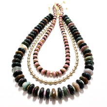 Load image into Gallery viewer, forest tapestry chunky necklace