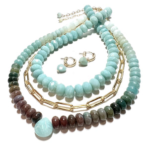 winter ombre necklace