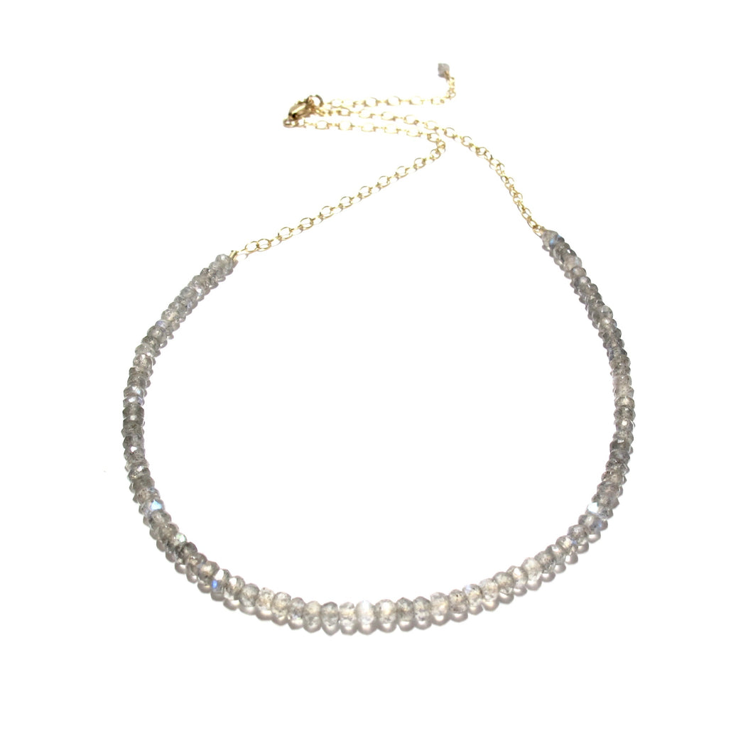 labradorite gemstones necklace