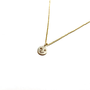 tiny starry eyes necklace