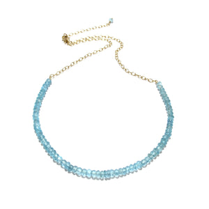 apatite gemstones necklace