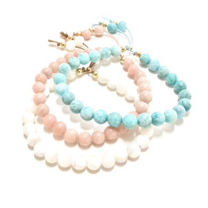 mother of pearl beads bracelet