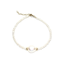 Load image into Gallery viewer, baroque pearl &amp; freshwater pearl bracelet