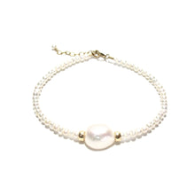 Load image into Gallery viewer, baroque pearl &amp; freshwater pearl bracelet