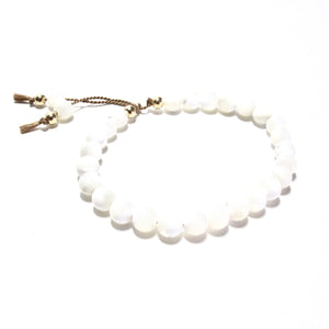 mother of pearl beads bracelet