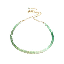 Load image into Gallery viewer, chrysoprase gemstones necklace