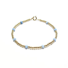 Load image into Gallery viewer, dotted blue opals bracelet