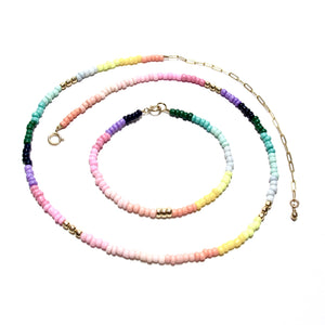 carnival beads necklace
