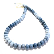 Load image into Gallery viewer, blue opal necklace
