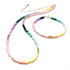 carnival beads bracelet