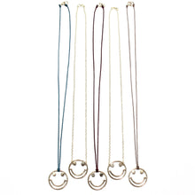 Load image into Gallery viewer, 9ct gold smiley chain necklace