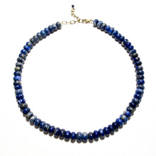 Load image into Gallery viewer, lapis lazuli beads necklace