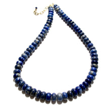 Load image into Gallery viewer, lapis lazuli beads necklace