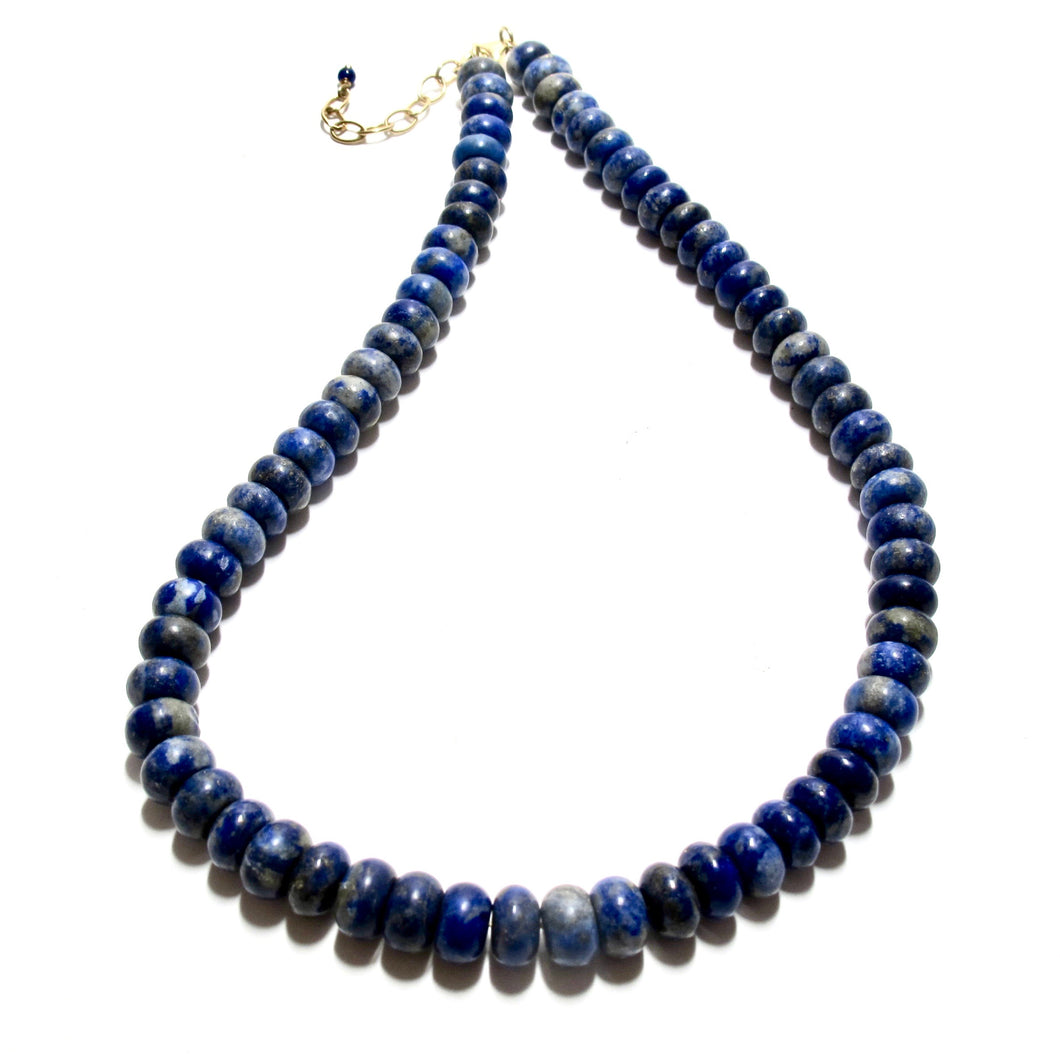 lapis lazuli beads necklace