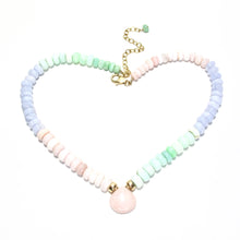 Load image into Gallery viewer, happy necklace pastel ombre