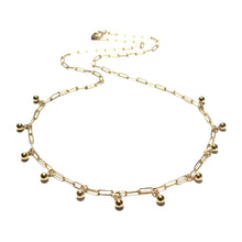Load image into Gallery viewer, multi gold beads necklace